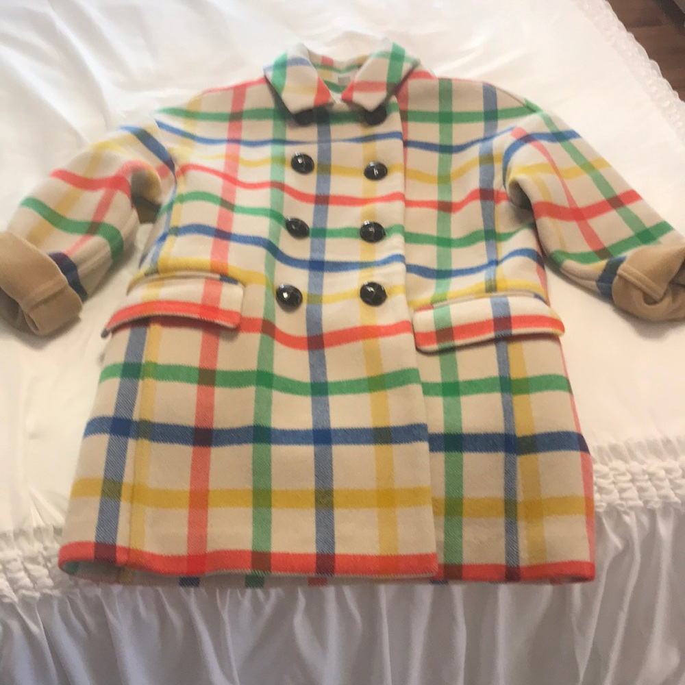 Burberry children wool coat 12y Gorgeous